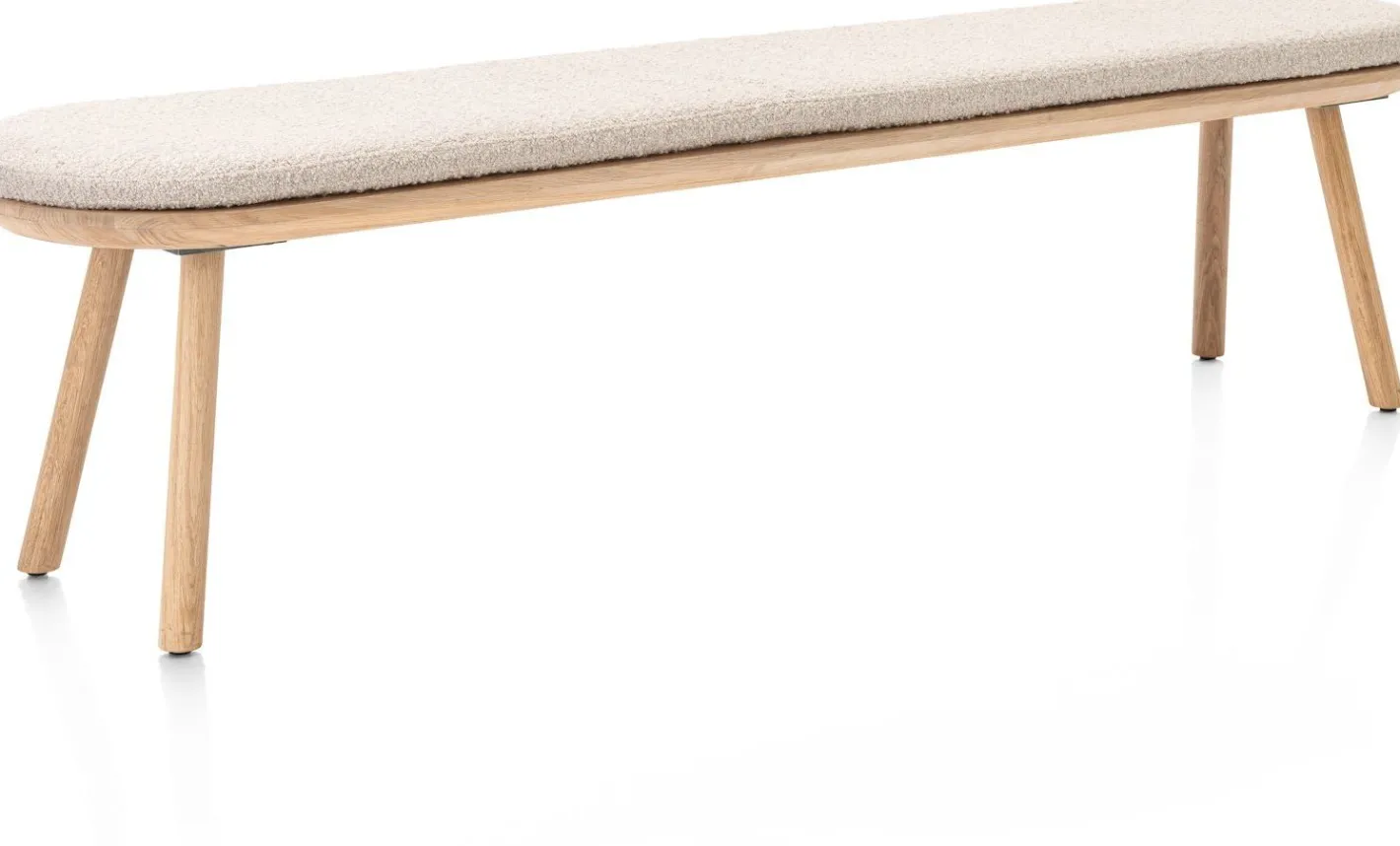 Outlet XOOON Niora Bankje Naturel, Creme