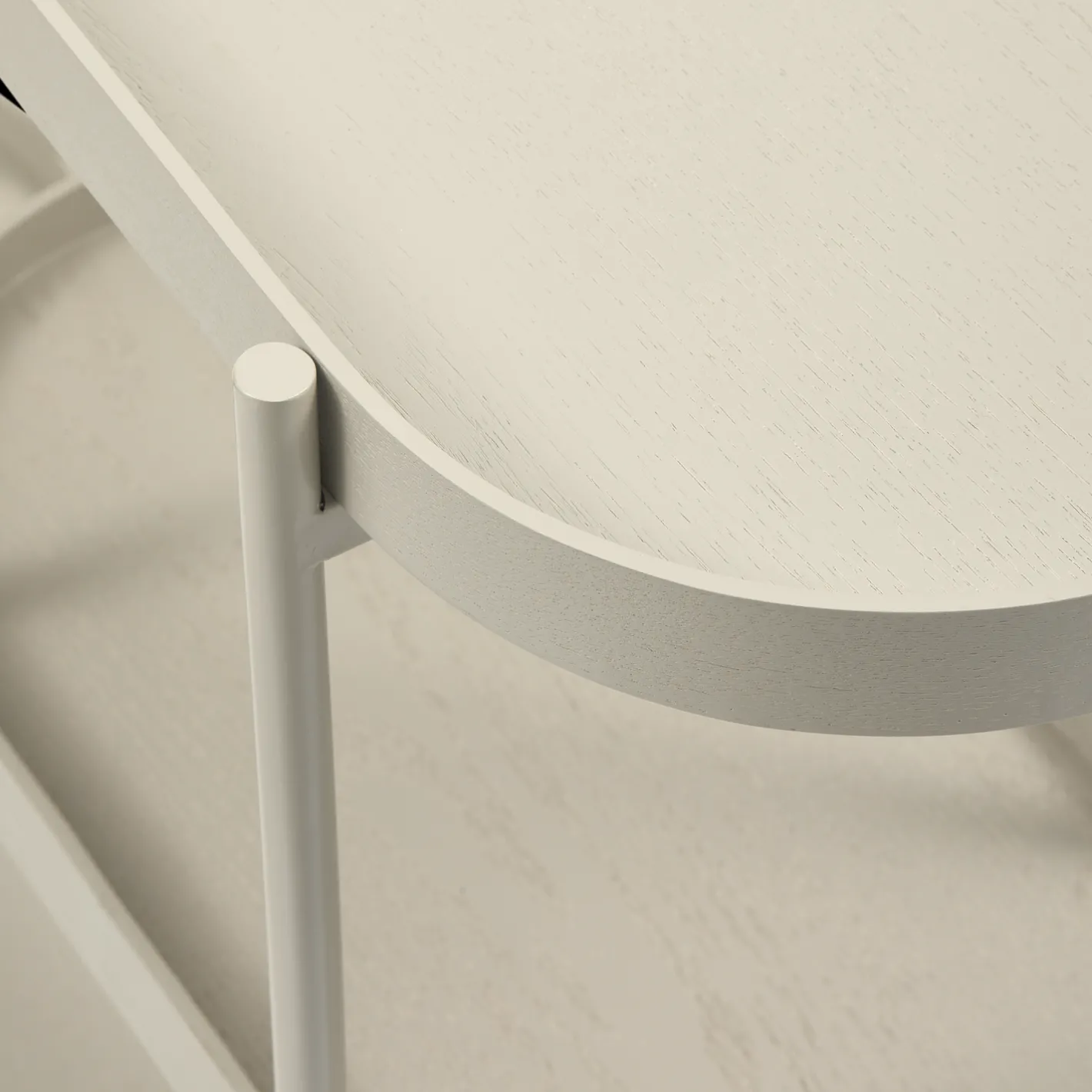 WOOOD Noan Wandtafel Antique Beige