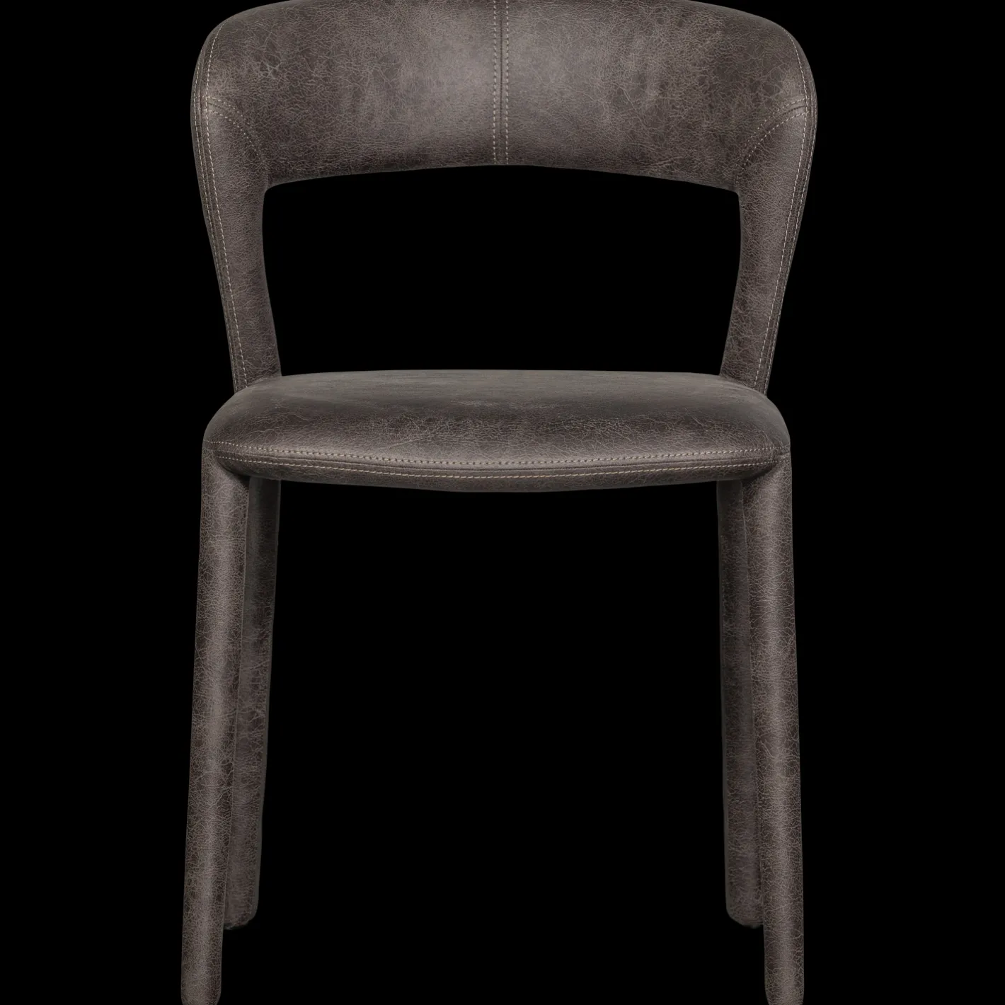 Hot WOOOD Noble Eetkamerstoel Black, Grey