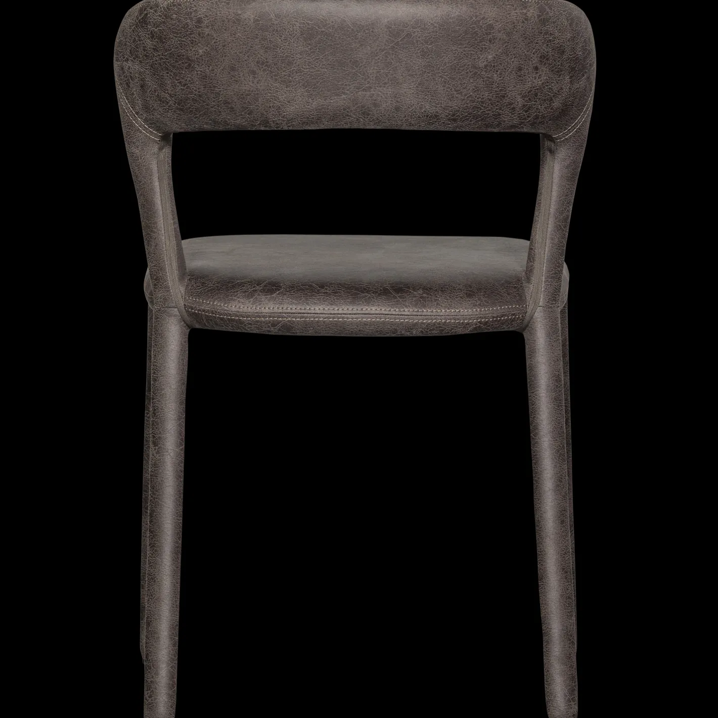 Hot WOOOD Noble Eetkamerstoel Black, Grey