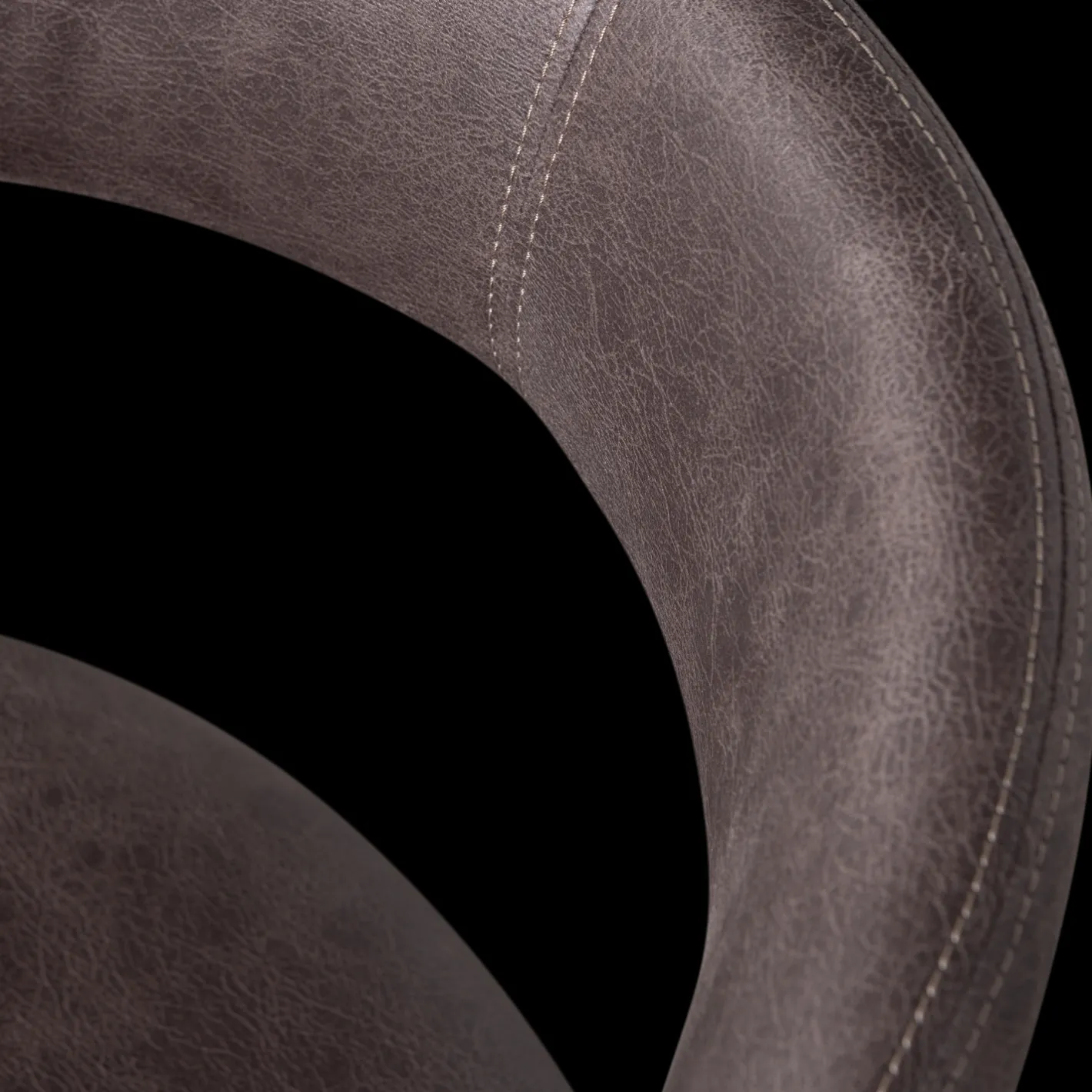 Hot WOOOD Noble Eetkamerstoel Black, Grey