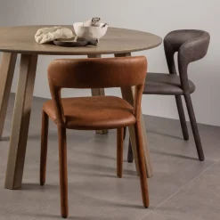 Hot WOOOD Noble Eetkamerstoel Black, Grey