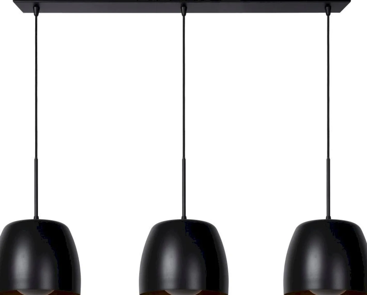 Best Lucide Nolan Zwart Hanglamp Zwart, Goud