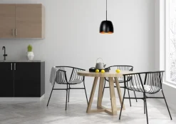 New Lucide Nolan Zwart Hanglamp Zwart, Goud