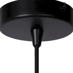 New Lucide Nolan Zwart Hanglamp Zwart, Goud