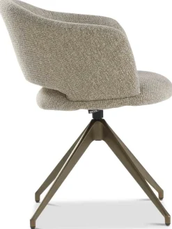 Best Eijerkamp Collectie Nonna 4-poot Eetkamerstoel Beige