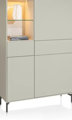 Clearance XOOON Noon Bergkast Silk Grey, Grafiet