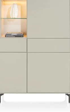 Clearance XOOON Noon Bergkast Silk Grey, Grafiet