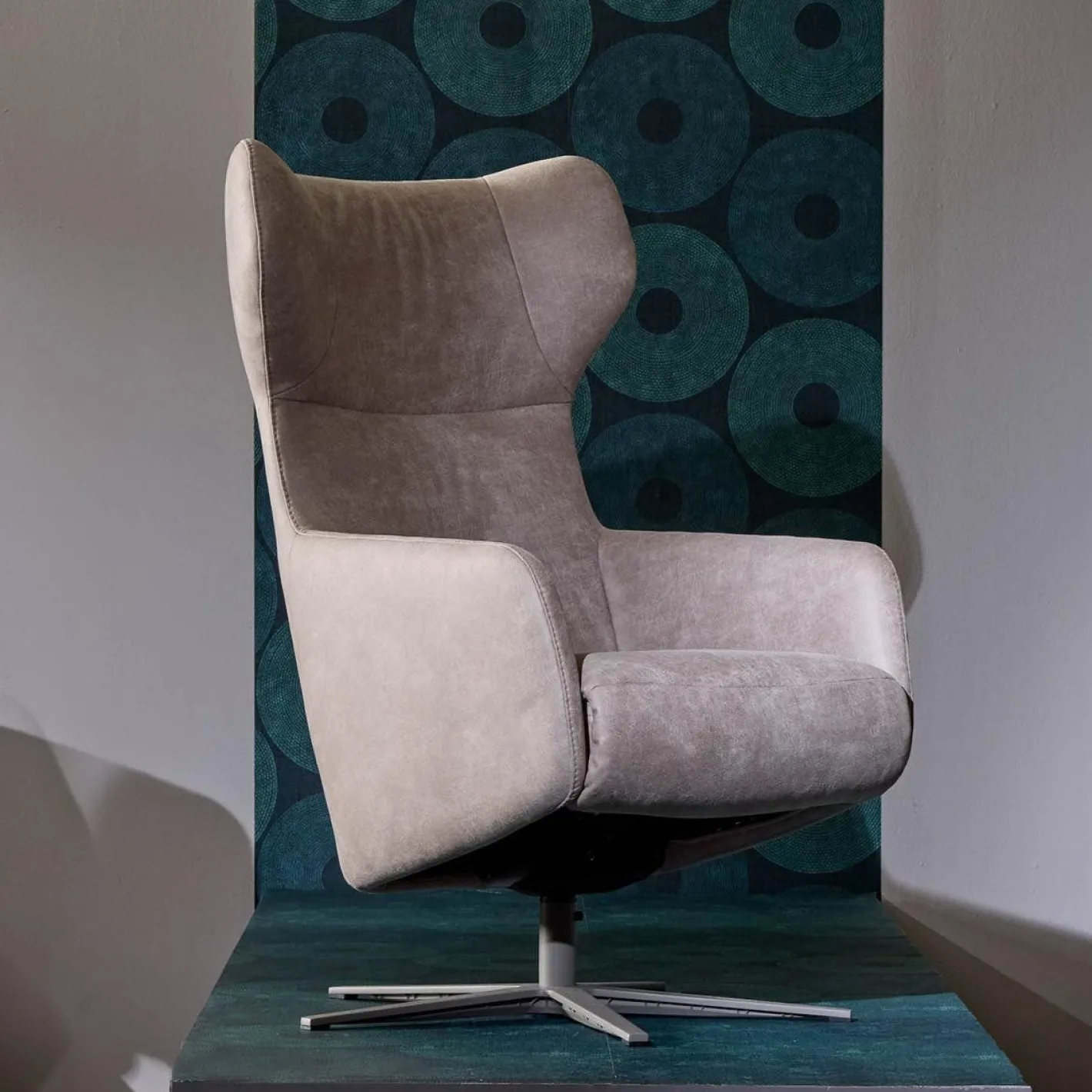 Outlet Trendhopper Nora Large Relaxfauteuil Curry, Moss