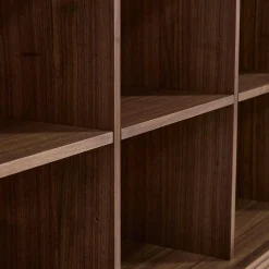 Outlet Kave Home Norlen Opbergkast Donkerbruin