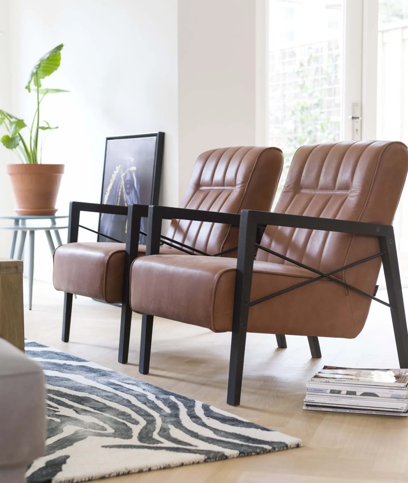 Outlet Henders en Hazel Northon Fauteuil Cognac
