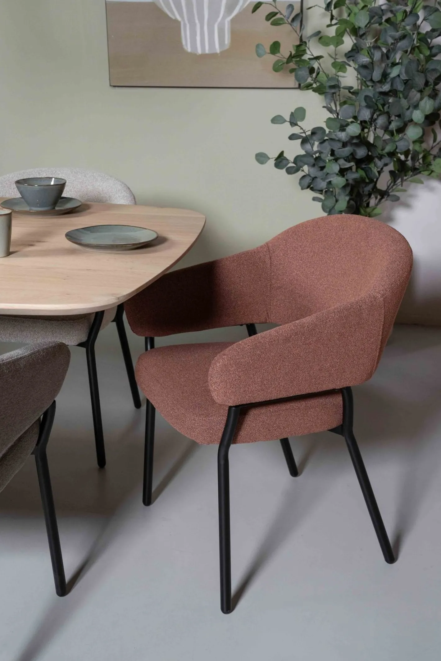 Discount Movani Nour Armstoel Terracotta