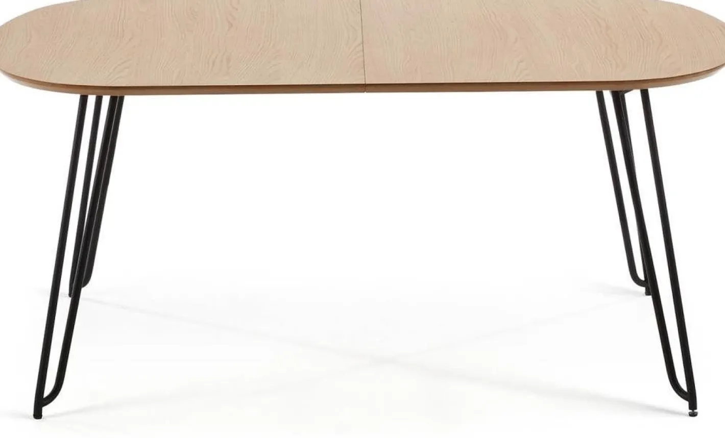 Best Kave Home Novaks Uitschuifbare Eettafel Bruin