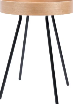 New Zuiver Oak Tray Bijzettafel