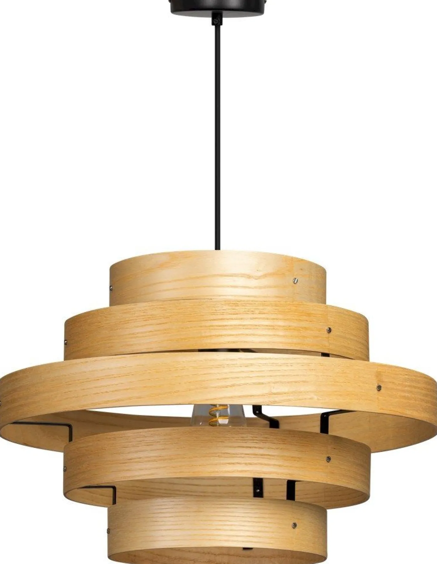 Best Eijerkamp Collectie Oaknut Hanglamp Bruin