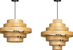 Best Eijerkamp Collectie Oaknut Hanglamp Bruin