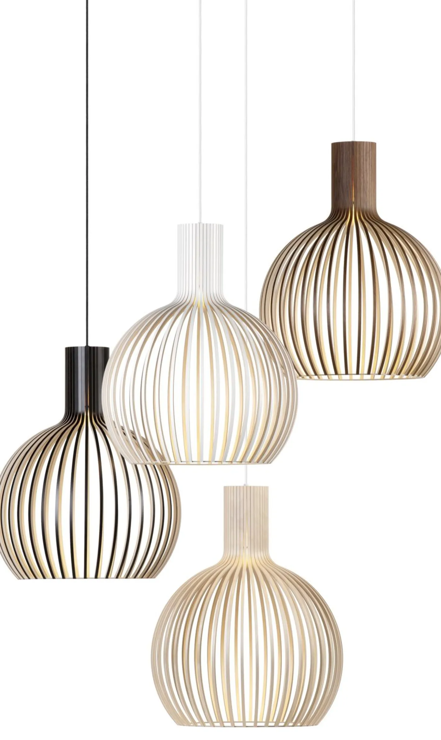 Outlet Secto Design Octo 4241 Hanglamp Wit
