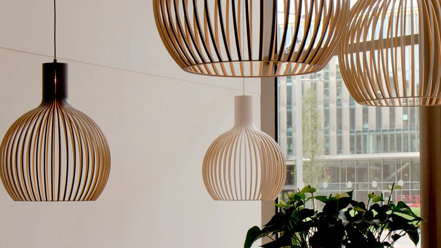 Secto Design Octo 4241 Hanglamp Walnoot