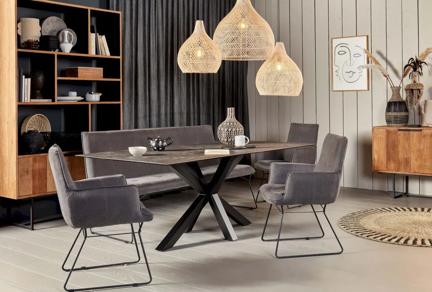 Best DTP Home Odeon Boekenkast Bruin