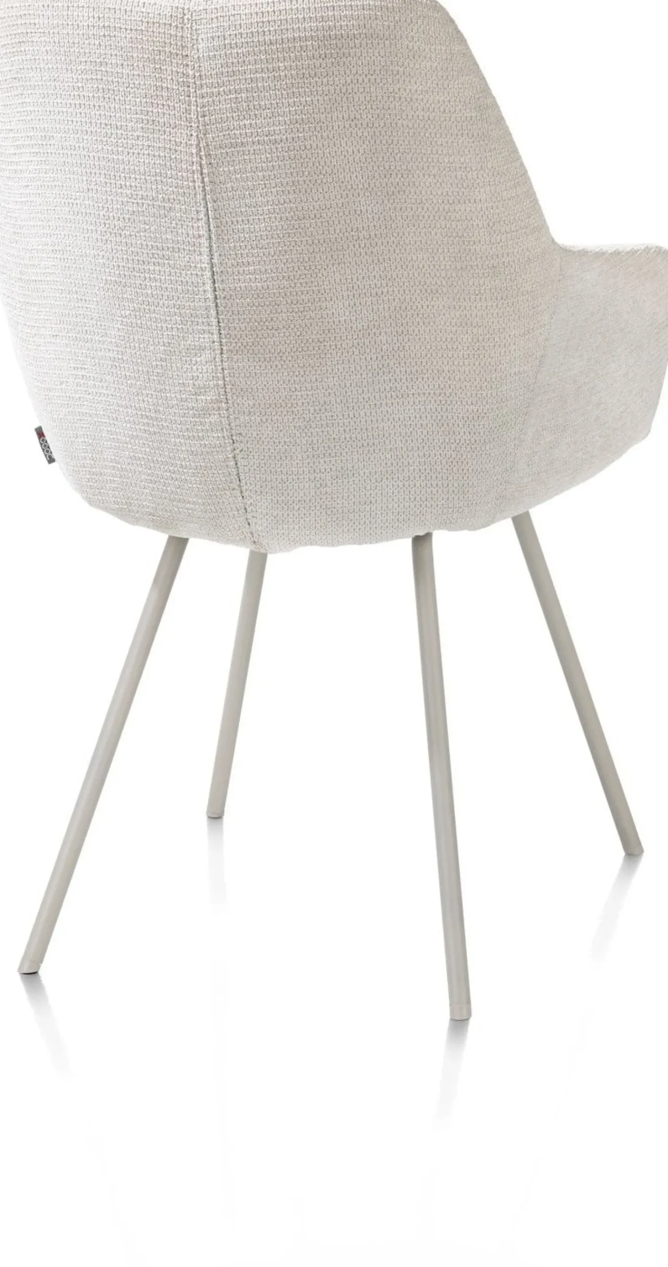 XOOON Odin Armstoel Ivoor, Silk Grey
