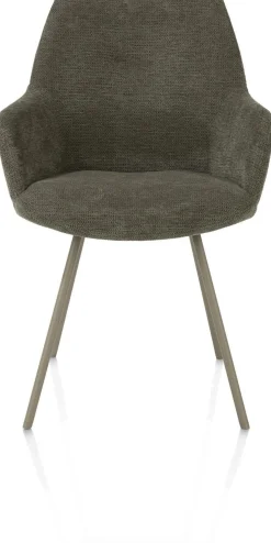 Outlet XOOON Odin Armstoel Grijs, Groen, Mosgroen