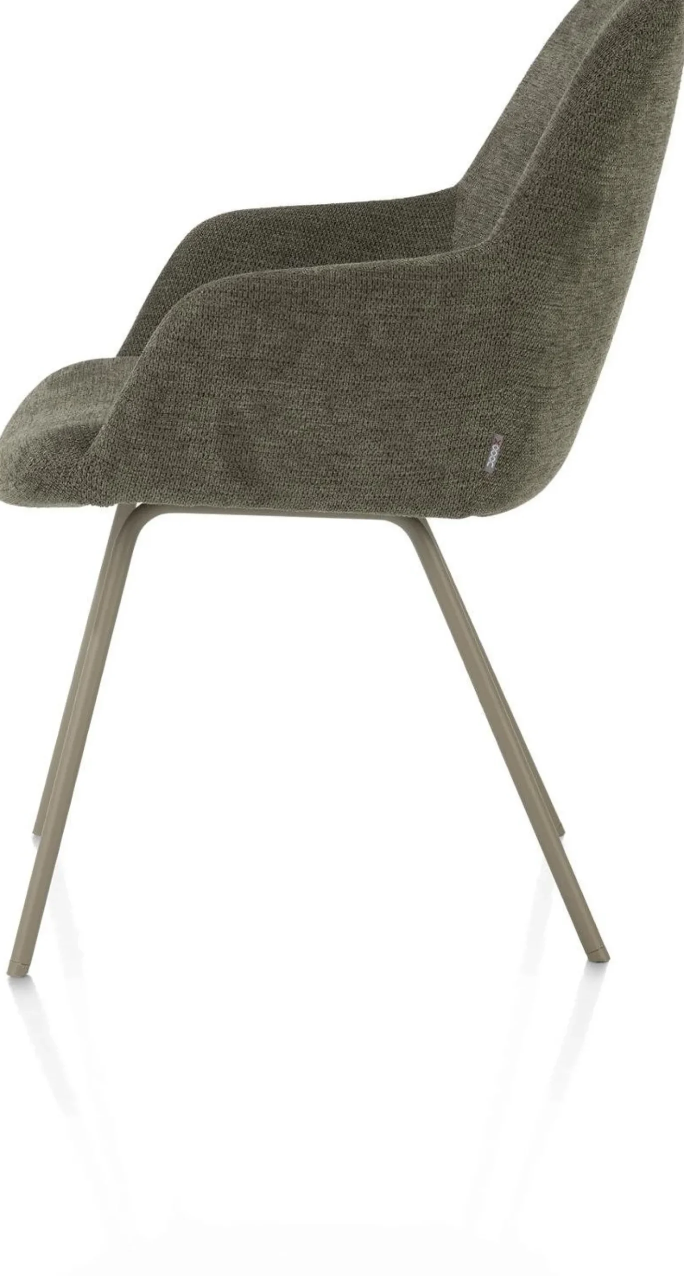 Outlet XOOON Odin Armstoel Grijs, Groen, Mosgroen