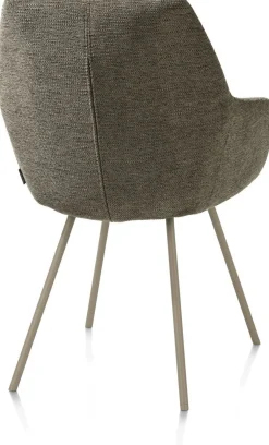 Outlet XOOON Odin Armstoel Grijs, Groen, Mosgroen