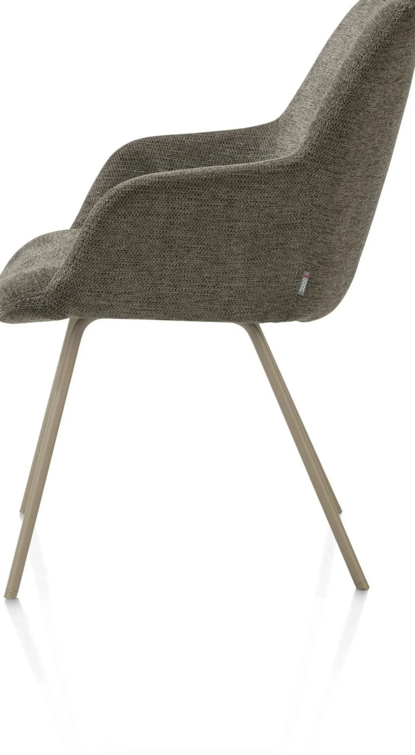 Outlet XOOON Odin Armstoel Grijs, Groen, Mosgroen