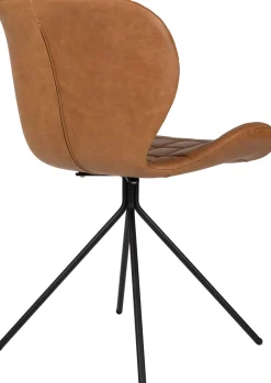 Online Zuiver OMG LL (set van 2) Eetkamerstoel Brown