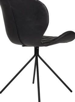 Zuiver OMG LL (set van 2) Eetkamerstoel Black