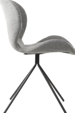 Clearance Zuiver OMG (set van 2) Eetkamerstoel Light Grey