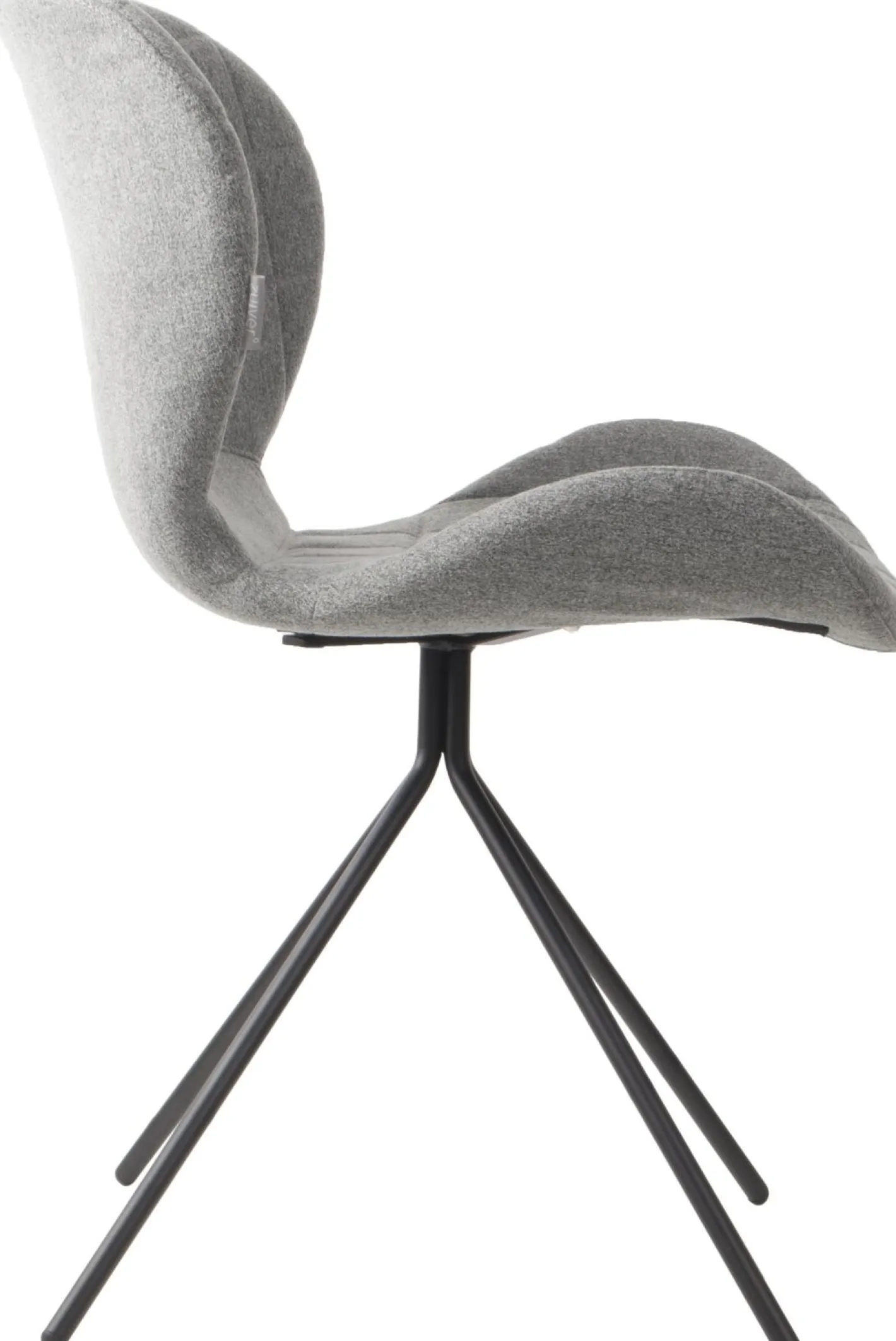 Clearance Zuiver OMG (set van 2) Eetkamerstoel Light Grey