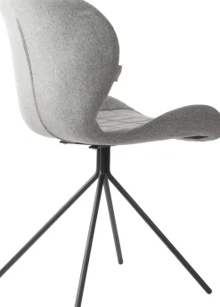 Clearance Zuiver OMG (set van 2) Eetkamerstoel Light Grey