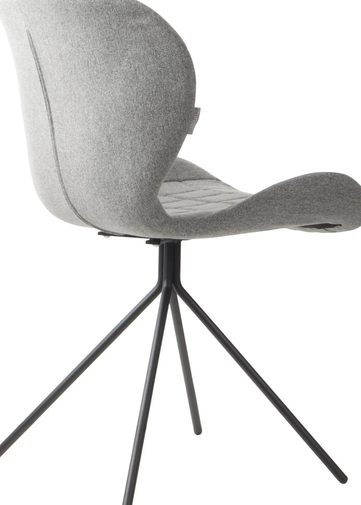 Clearance Zuiver OMG (set van 2) Eetkamerstoel Light Grey
