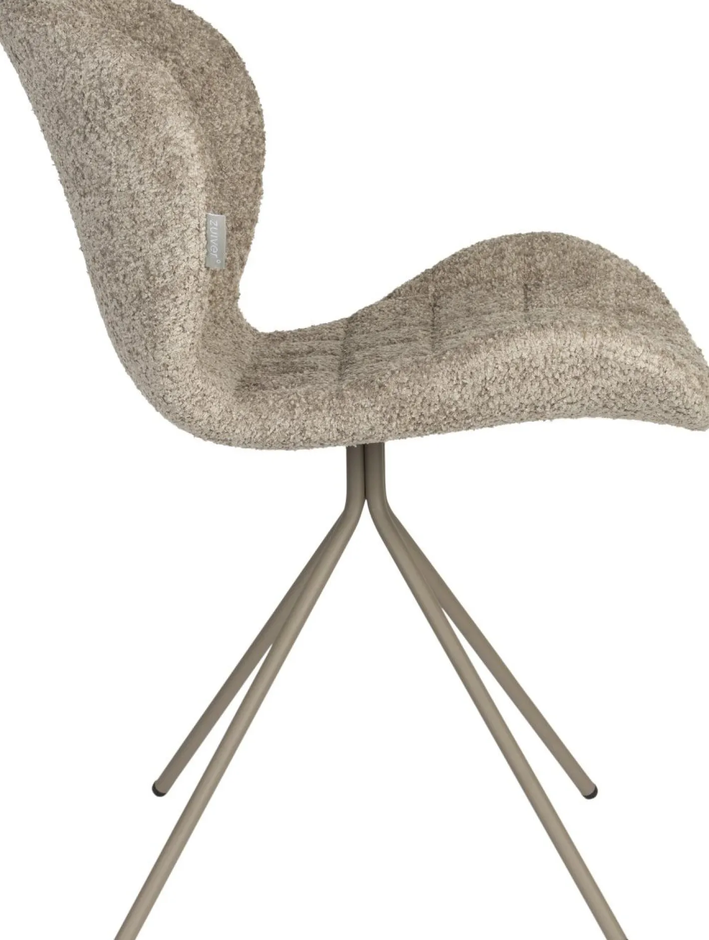 Zuiver OMG soft Soft (set van 2) Eetkamerstoel Beige