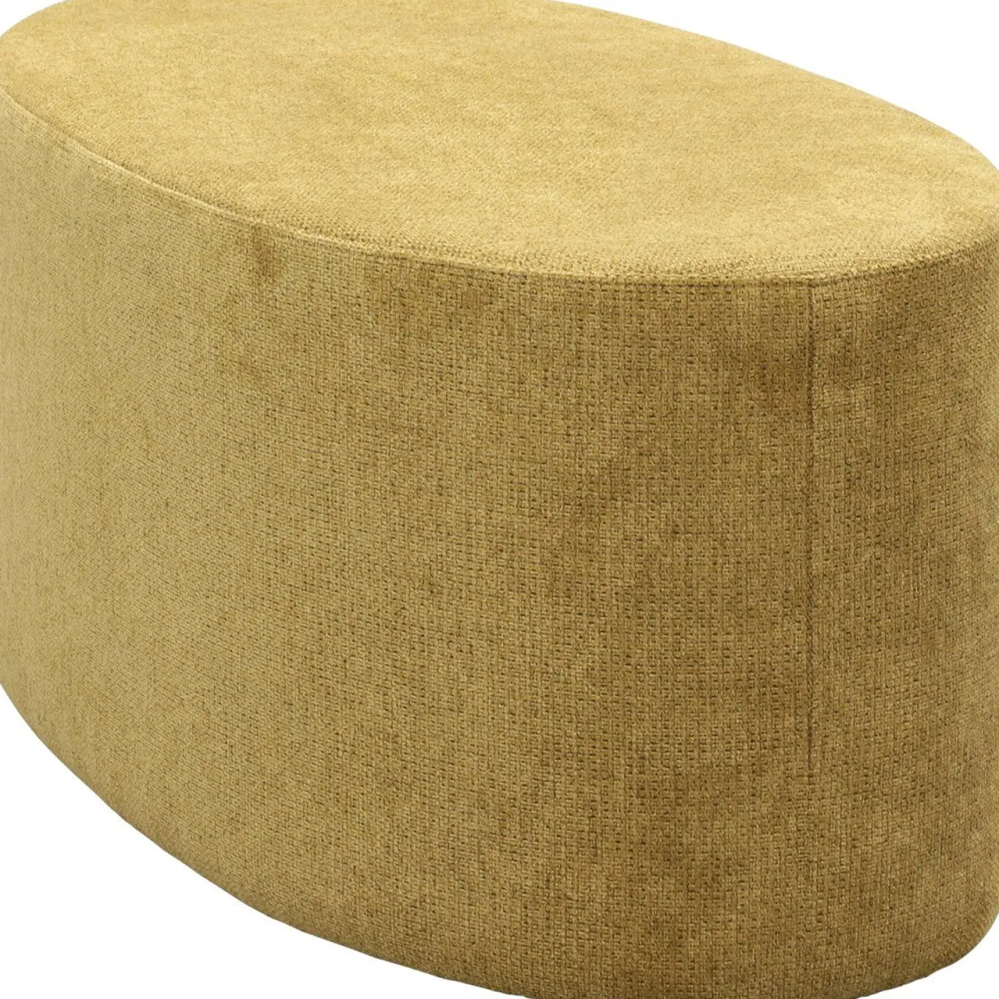 New Trendhopper Onna Ovaal Poef Mustard