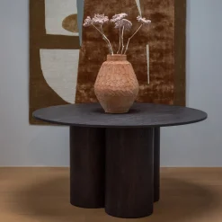 Clearance WOOOD Oona Eettafel Dark Brown
