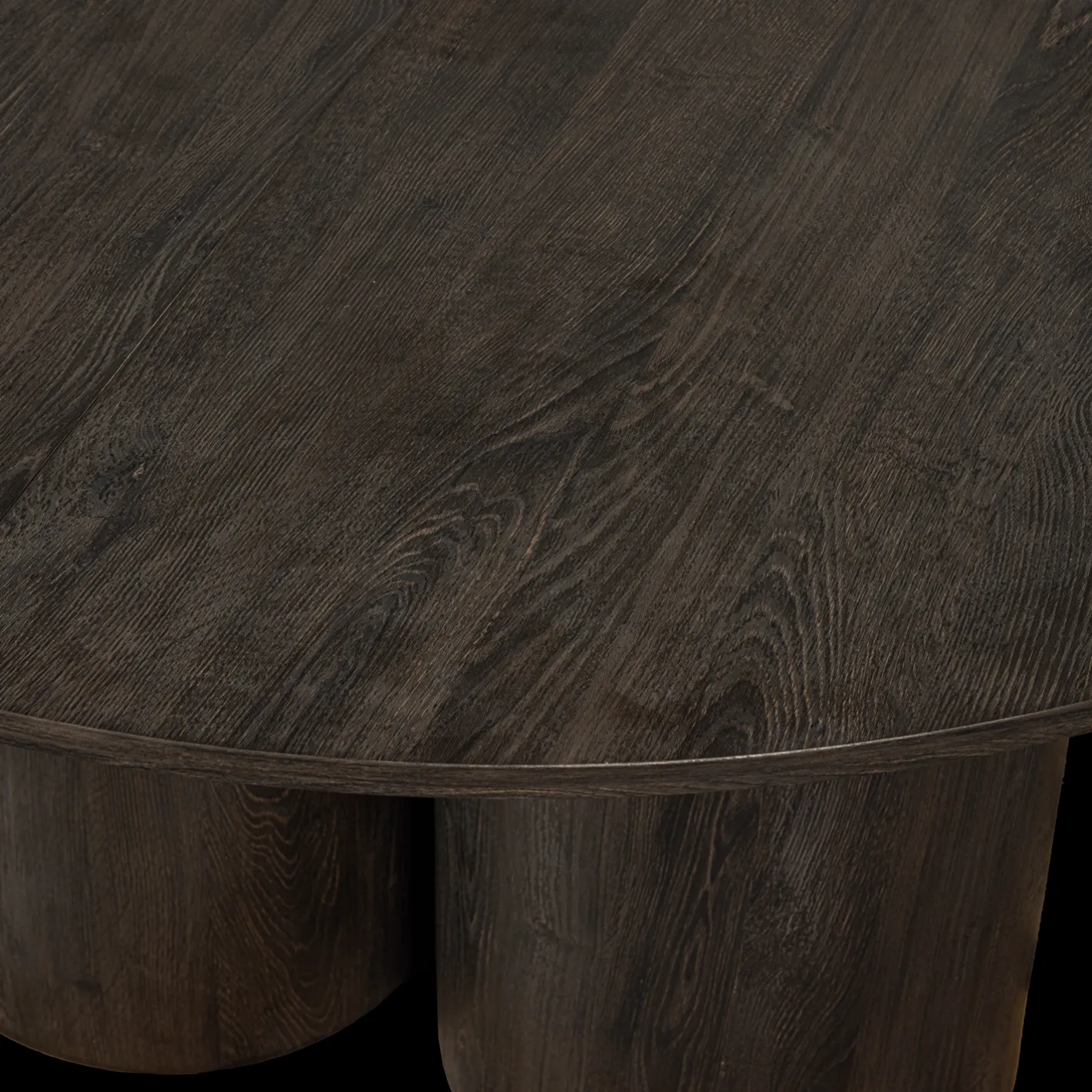 Clearance WOOOD Oona Eettafel Dark Brown
