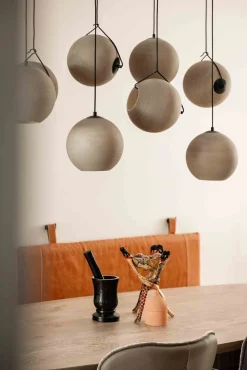 Outlet Eijerkamp Collectie Orb Saturn Hanglamp Zwart, Taupe