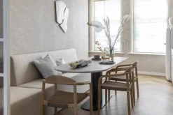 Discount Metaform Orfis Eettafel Bruin