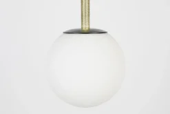 Online Zuiver Orion Hanglamp Opal, Brass, Black