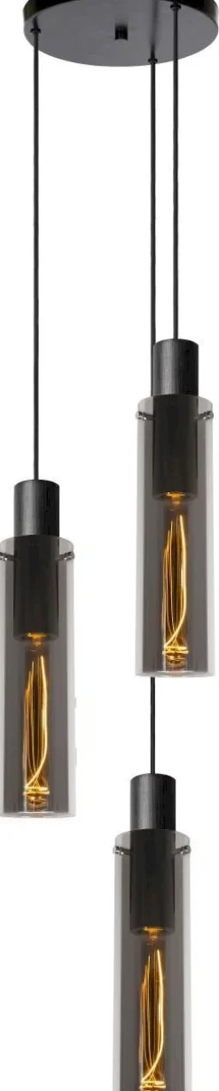 New Lucide Orlando Hanglamp Zwart