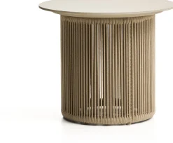 Online Kave Home Orosei Bijzettafel Ecru
