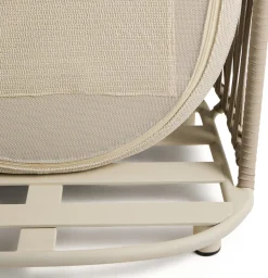 Kave Home Osani Outdoor Fauteuil Ecru, Taupe