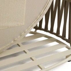Kave Home Osani Tuinbank Ecru, Taupe