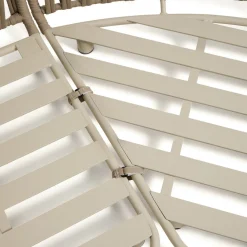 Kave Home Osani Tuinbank Ecru, Taupe