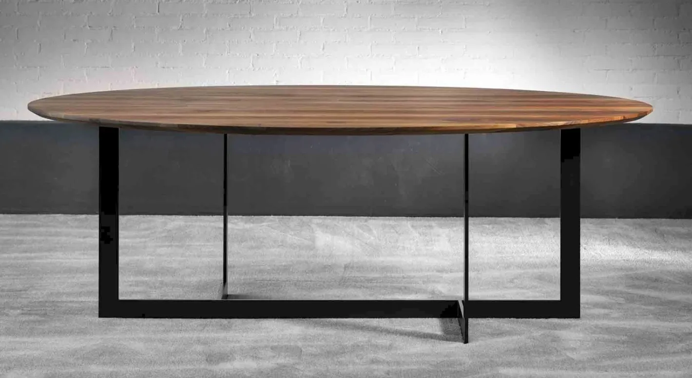 Best Interstar Ovaal Eettafel Bruin