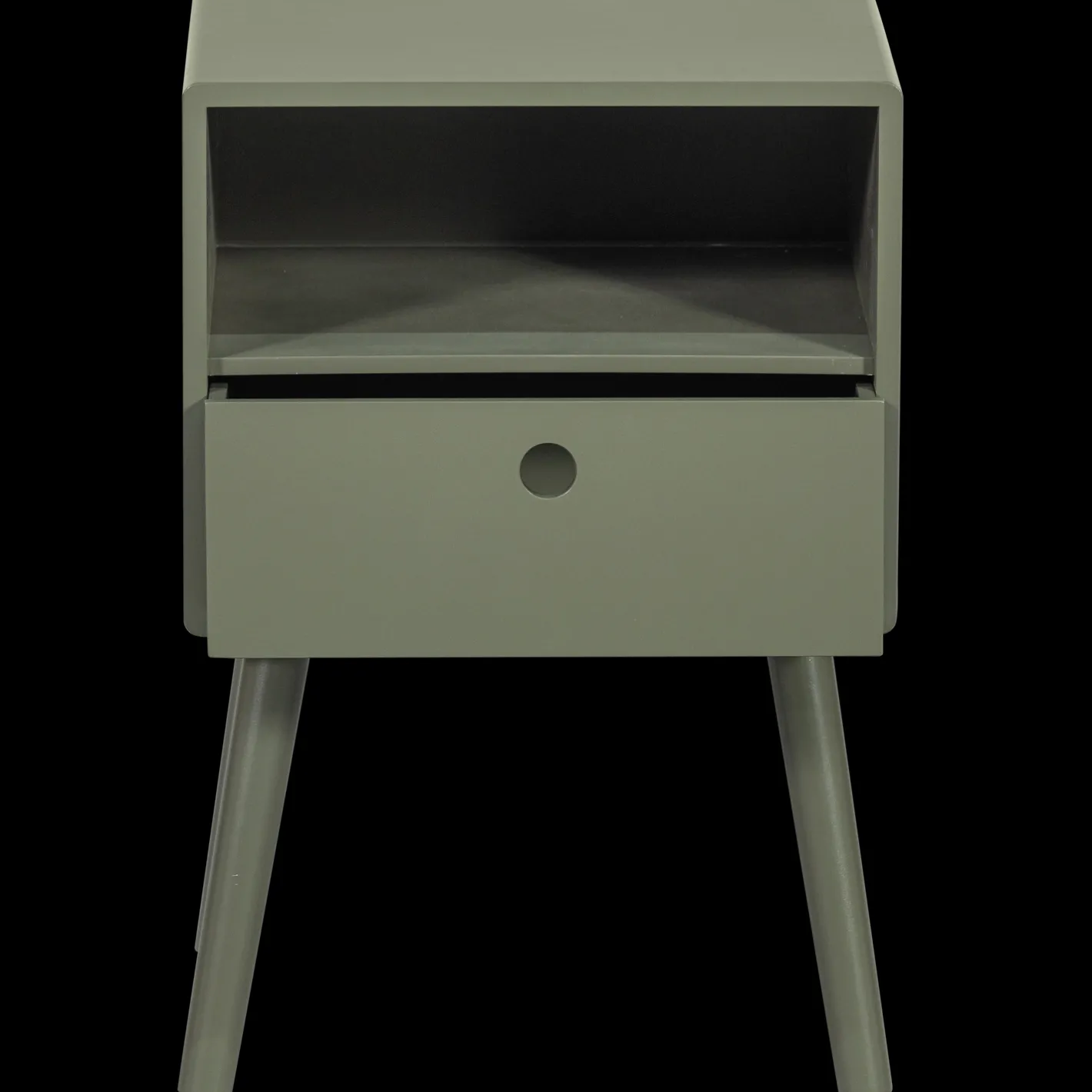 New WOOOD Ozzy Nachtkastje Warm Green