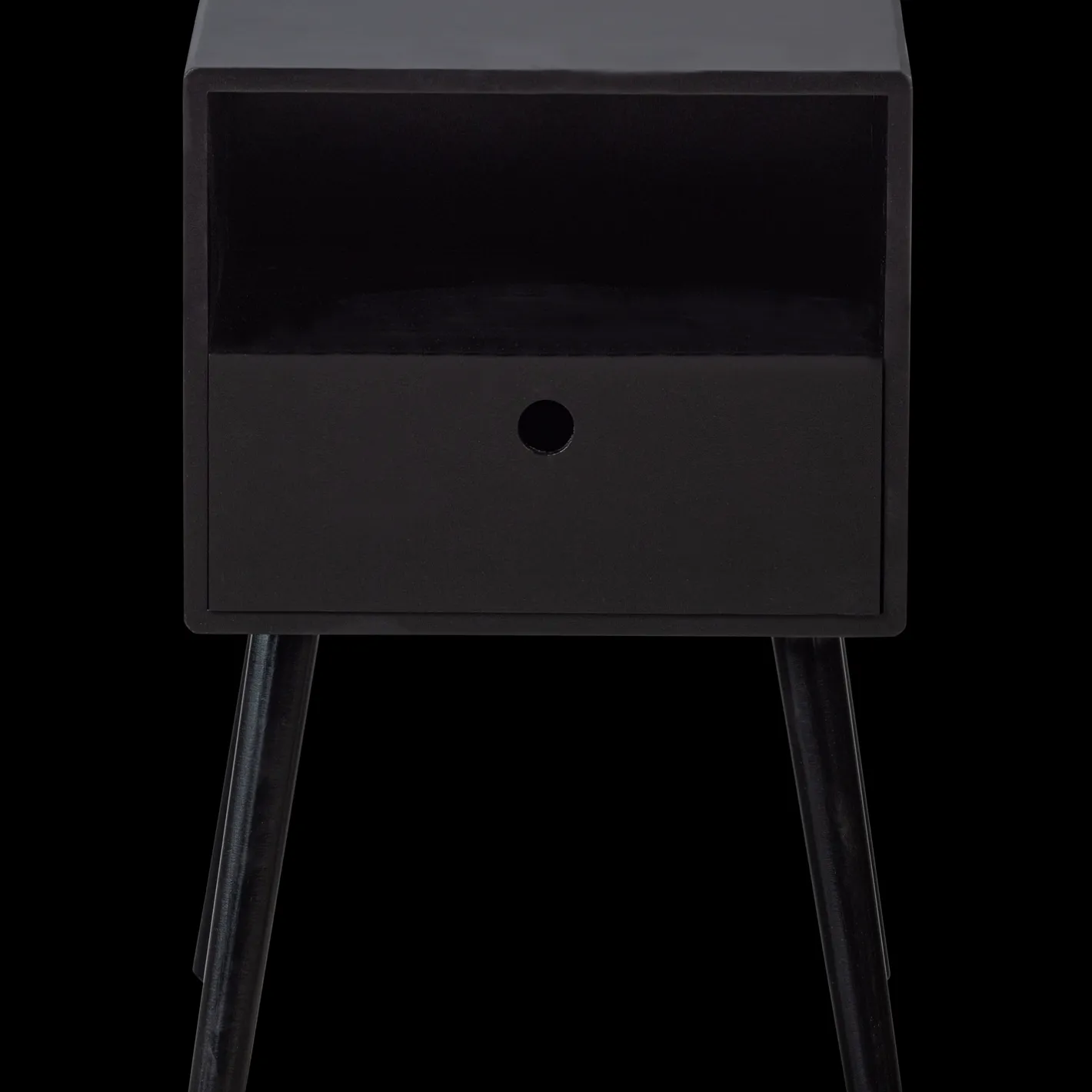 Clearance WOOOD Ozzy Nachtkastje Black