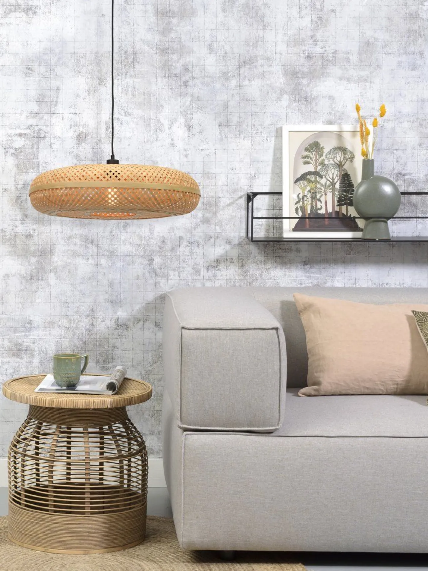 Outlet Good&Mojo Palawan L Hanglamp Natural
